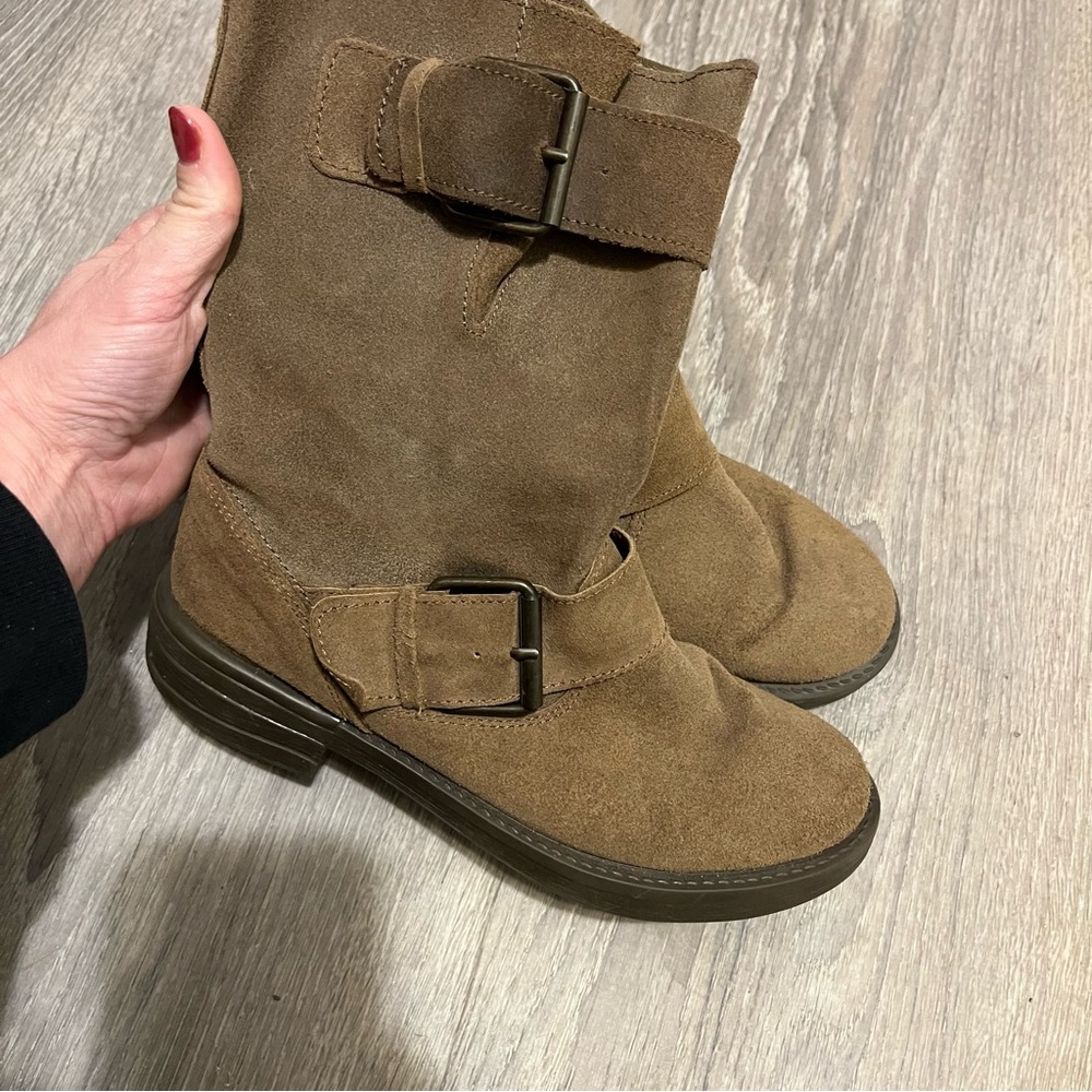 ALDO leather booties